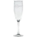 5.75 Oz. Nuance Collection Flute Glass - Etched